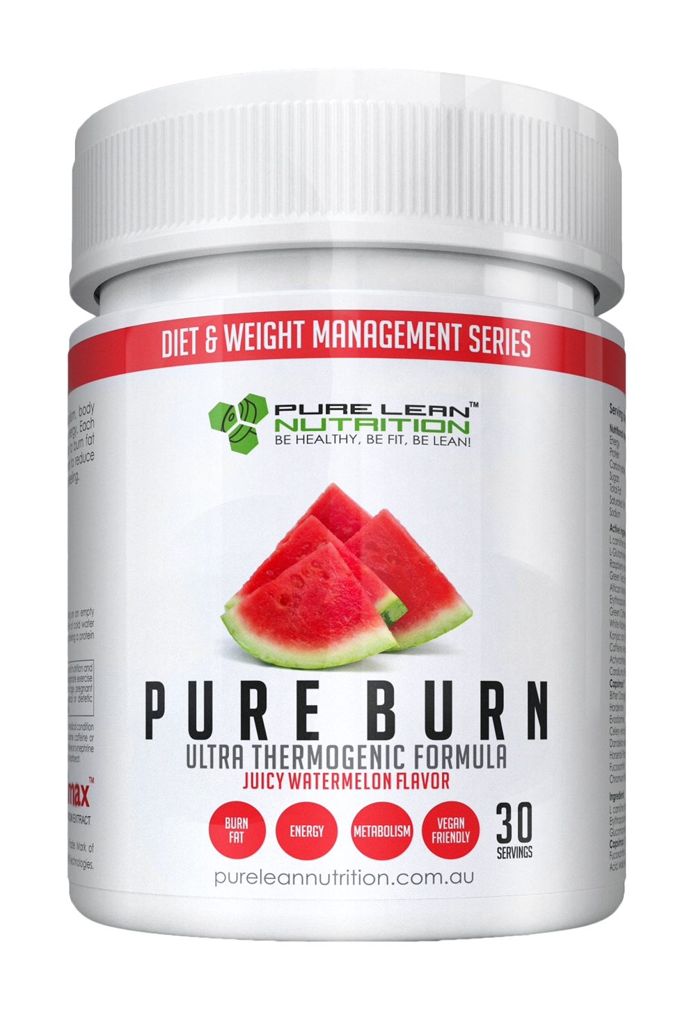 PURE BURN Fat Burner Weight Loss Supplement