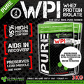 WPI WHEY PROTEIN ISOLATE 3KG  HIGHEST 95% PROTEIN CONTENT PURE UNFLAVOURED