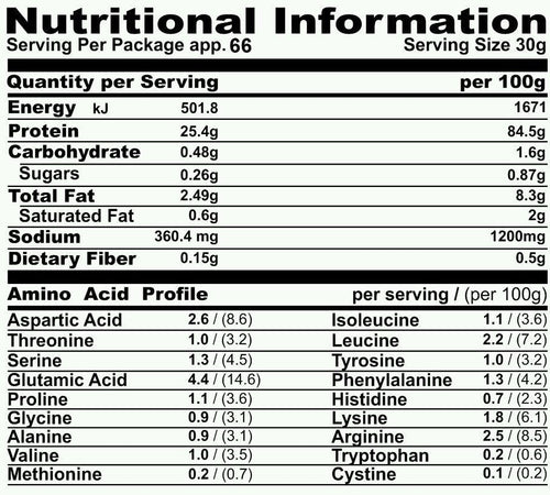 2KG PEA PROTEIN ISOLATE VEGAN VEGETARIAN ALTERNATIVE TO WHEY PROTEIN WPI WPC