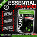 ESSENTIAL AMINO ACIDS EAA 500G * MUSCLE RECOVERY * BCAA * PROTEIN * BODYBUILDING