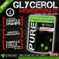 100% GLYCEROL MONOSTERATE 100G * IMPROVES HYDRATION * VASCULARITY * MUSCLE PUMP