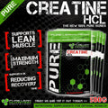 Creatine HCL 500g Strongest Creatine Pre Workout Strength Highest Concentrated 