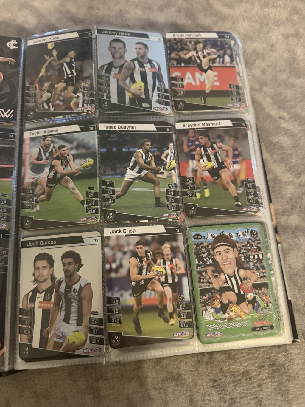 AFL Collectable Trading Cards 300 Cards
