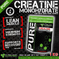 PURE 1KG CREATINE MONOHYDRATE MICRONIZED HPLC TESTED WORKOUT ENHANCER 