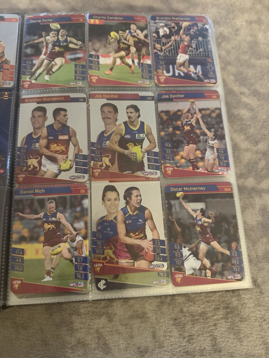 AFL Collectable Trading Cards 300 Cards
