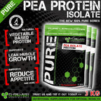3KG PEA PROTEIN ISOLATE VEGAN VEGETARIAN ALTERNATIVE TO WHEY PROTEIN WPI WPC