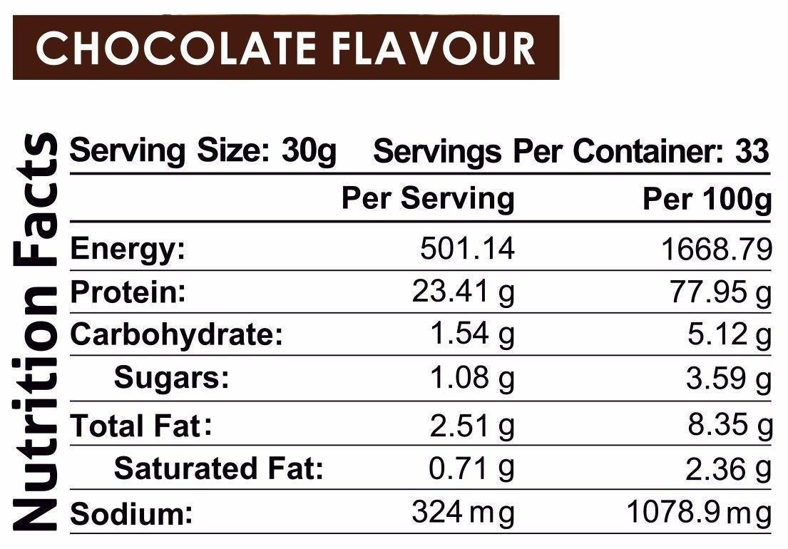 2KG CHOCOLATE PEA PROTEIN ISOLATE VEGAN NATURAL LACTOSE FREE CANADIAN PEAS