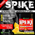 SPIKE INTENSE PRE WORKOUT ENERGY CREATINE NITRATE CITRULLINE C4 FRUIT PUNCH