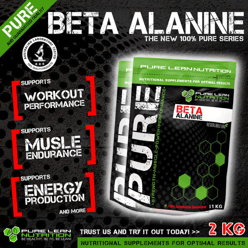 2KG PURE BETA ALANINE * PRE WORKOUT ENHANCER * PREMIUM GRADE *
