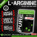 PURE L ARGININE 100G * PRE WORKOUT PUMP ENHANCER * PREMIUM GRADE *
