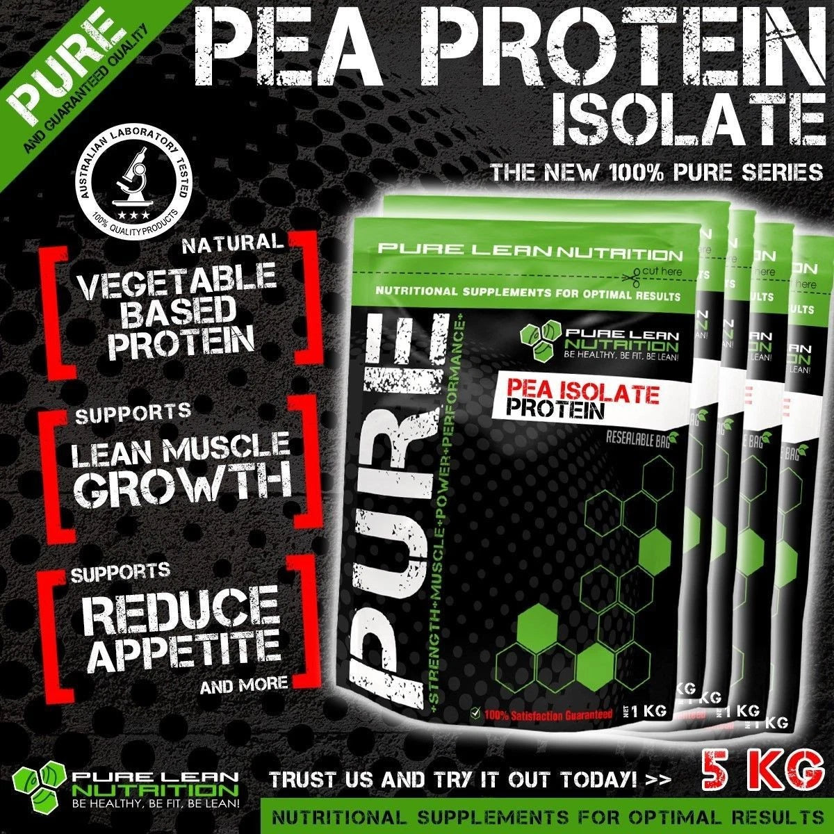 Pea Protein Isolate Unflavored