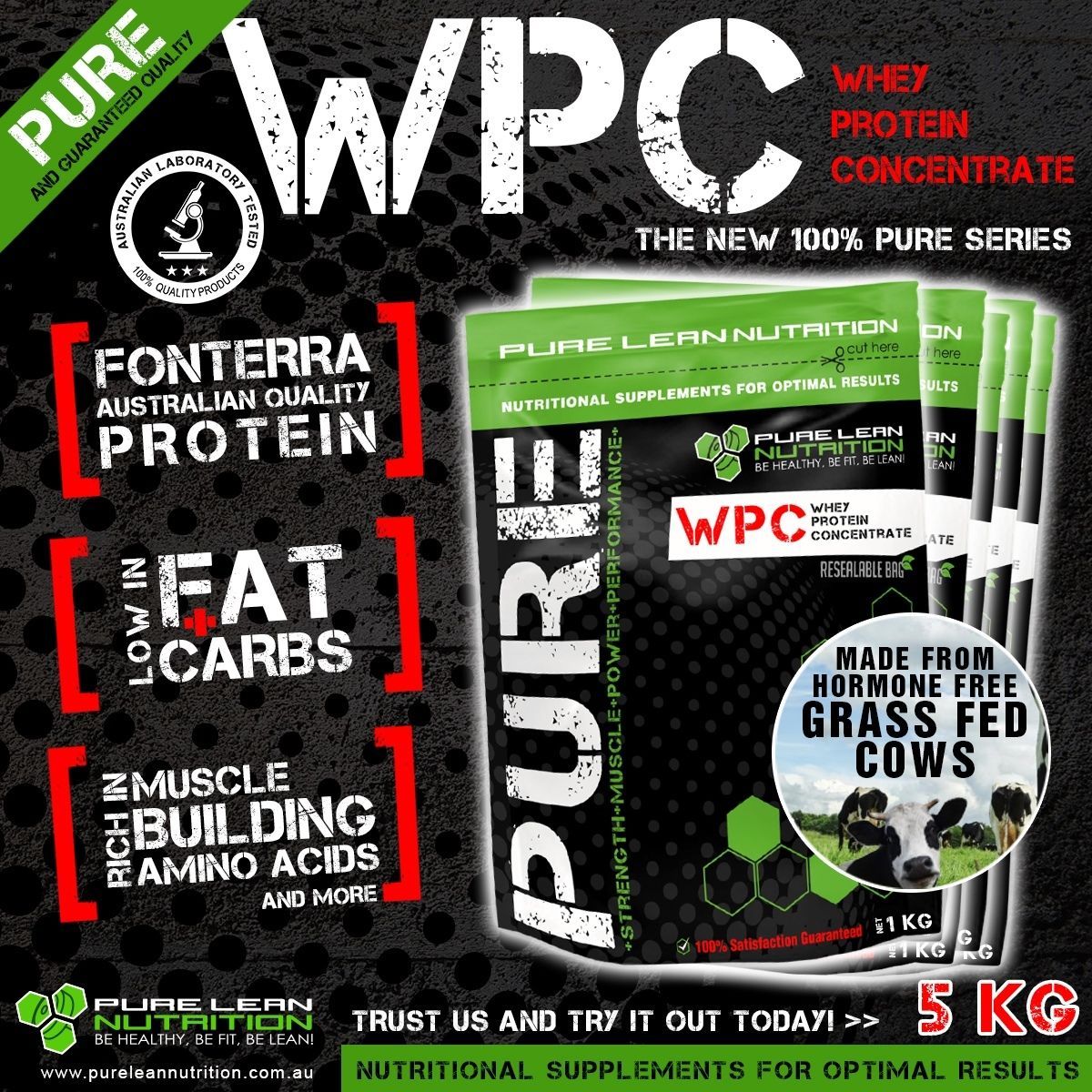 Whey Protein Concentrate Unflavored