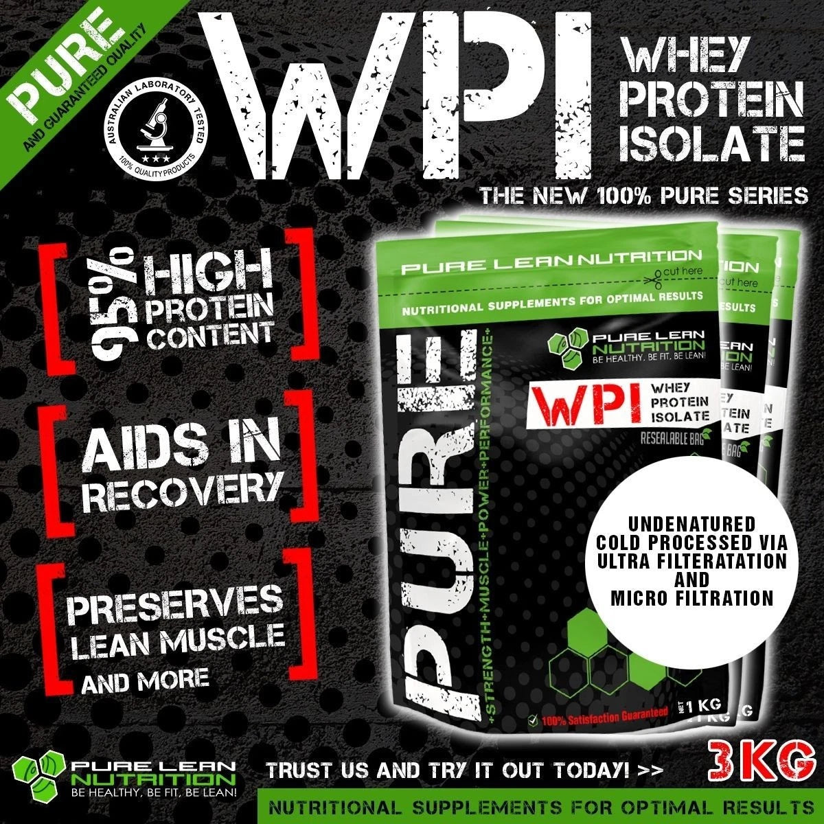 Whey Protein Isolate Unflavored