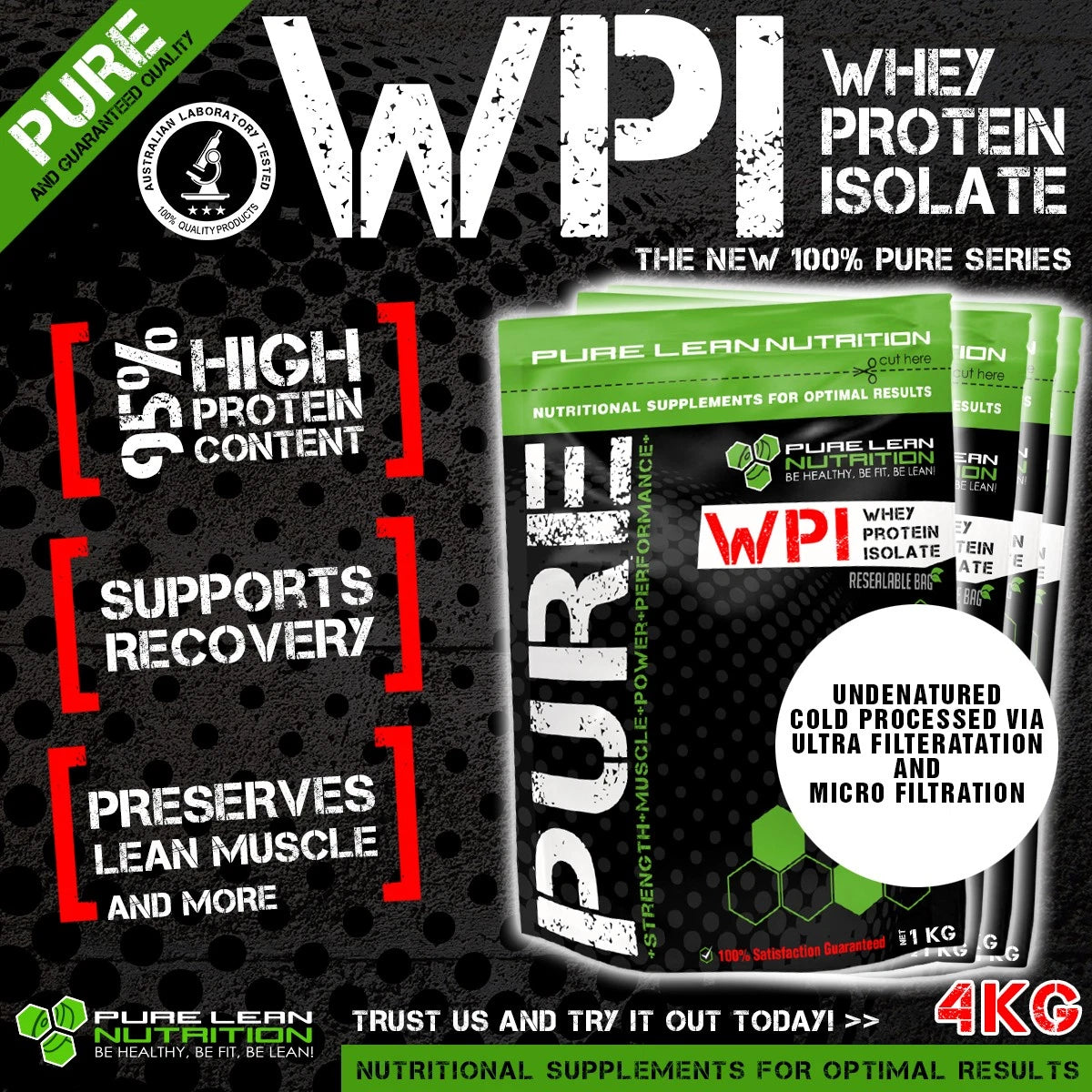Whey Protein Isolate Unflavored