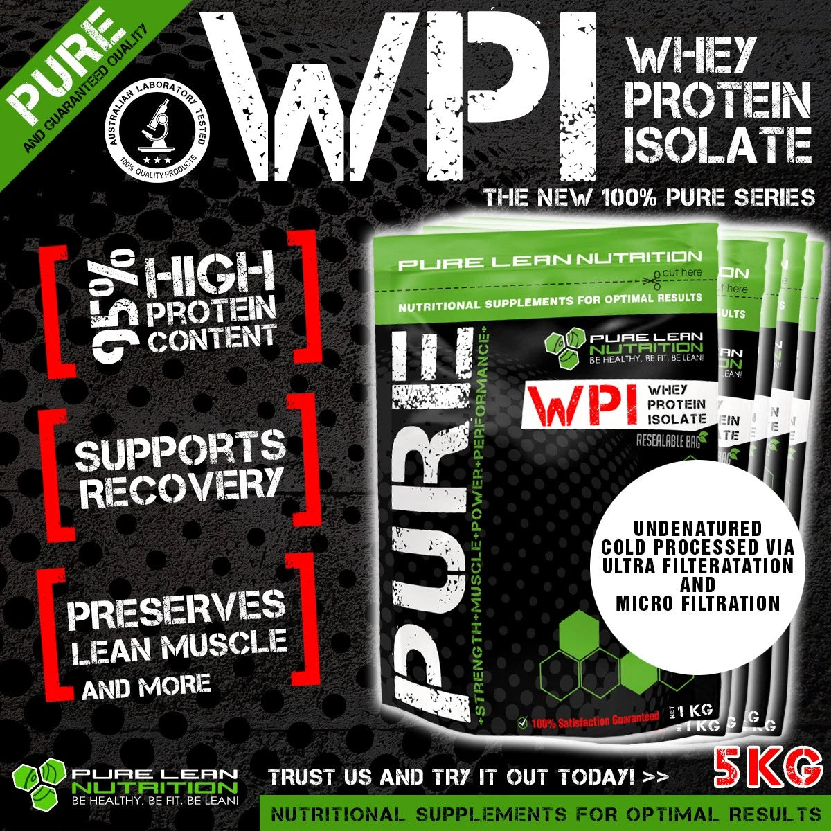 Whey Protein Isolate Unflavored